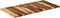vidaXL - Tafelblad - 120x60x(2,5-2,7) - cm - massief - acaciahout