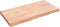 vidaXL - Tafelblad - 120x60x(2-6)cm - behandeld - massief - eikenhout - lichtbruin