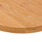 vidaXL - Tafelblad - 120x60x4 - cm - ovaal - massief - eikenhout - lichtbruin