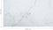 vidaXL - Tafelblad - 120x65 - cm - 8 - mm - gehard - glas - met - marmeren - design - wit