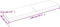 vidaXL - Tafelblad - 140x40x(2-4) - cm - onbehandeld - massief - eikenhout