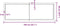 vidaXL - Tafelblad - 140x50x(2-4)cm - behandeld - massief - eikenhout - lichtbruin