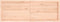 vidaXL - Tafelblad - 140x50x(2-6) - cm - onbehandeld - massief - eikenhout