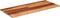 vidaXL - Tafelblad - 140x60x(2,5-2,7) - cm - massief - acaciahout