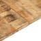 vidaXL - Tafelblad - 140x60x(2,5-2,7) - cm - ruw - mangohout