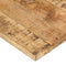 vidaXL - Tafelblad - 140x60x(2,5-2,7) - cm - ruw - mangohout