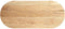 vidaXL - Tafelblad - 140x60x2 - cm - ovaal - massief - eikenhout