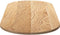 vidaXL - Tafelblad - 140x60x2 - cm - ovaal - massief - eikenhout