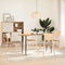 vidaXL - Tafelblad - 140x60x2 - cm - ovaal - massief - eikenhout