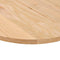 vidaXL - Tafelblad - 140x60x2 - cm - ovaal - massief - eikenhout