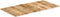 vidaXL Tafelblad 15-16 mm 120x60 cm massief mangohout