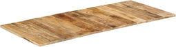 vidaXL Tafelblad 15-16 mm 140x60 cm massief mangohout