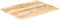 vidaXL - Tafelblad - 15-16 - mm - 80x70 - cm - massief - mangohout