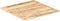 vidaXL - Tafelblad - 15-16 - mm - 80x80 - cm - massief - mangohout