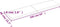 vidaXL - Tafelblad - 160x40x(2-4)cm - behandeld - eikenhout - donkerbruin