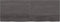 vidaXL - Tafelblad - 160x60x(2-6)cm - behandeld - eikenhout - donkerbruin