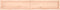 vidaXL - Tafelblad - 180x40x(2-6) - cm - onbehandeld - massief - eikenhout