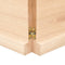 vidaXL - Tafelblad - 180x50x(2-4) - cm - onbehandeld - massief - eikenhout
