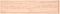 vidaXL - Tafelblad - 220x50x(2-4) - cm - onbehandeld - massief - eikenhout
