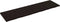 vidaXL - Tafelblad - 220x60x(2-4)cm - behandeld - eikenhout - donkerbruin