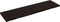 vidaXL - Tafelblad - 220x60x(2-6)cm - behandeld - eikenhout - donkerbruin