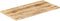 vidaXL - Tafelblad - 25-27 - mm - 100x60 - cm - massief - mangohout