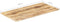vidaXL - Tafelblad - 25-27 - mm - 100x60 - cm - massief - mangohout