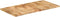 vidaXL Tafelblad 25-27 mm 120x60 cm massief mangohout