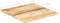 vidaXL - Tafelblad - 25-27 - mm - 70x70 - cm - massief - mangohout