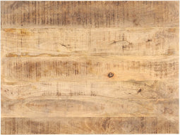 vidaXL - Tafelblad - 25-27 - mm - 80x60 - cm - massief - mangohout