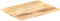 vidaXL - Tafelblad - 25-27 - mm - 80x70 - cm - massief - mangohout