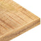 vidaXL - Tafelblad - 25-27 - mm - 80x80 - cm - massief - mangohout
