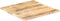 vidaXL - Tafelblad - 25-27 - mm - 80x80 - cm - massief - mangohout