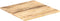 vidaXL - Tafelblad - 25-27 - mm - 80x80 - cm - massief - mangohout