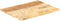 vidaXL - Tafelblad - 25-27 - mm - 90x60 - cm - massief - mangohout
