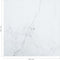 vidaXL - Tafelblad - 30x30 - cm - 6 - mm - gehard - glas - met - marmeren - design - wit