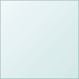 vidaXL - Tafelblad - 30x30 - cm - gehard - glas - transparant