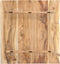 vidaXL - Tafelblad - 58x(50-60)x2,5 - cm - massief - acaciahout