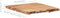 vidaXL - Tafelblad - 58x(50-60)x3,8 - cm - massief - acaciahout