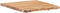 vidaXL - Tafelblad - 58x(50-60)x3,8 - cm - massief - acaciahout