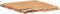 vidaXL - Tafelblad - 58x(50-60)x3,8 - cm - massief - acaciahout