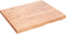 vidaXL - Tafelblad - 60x50x(2-4) - cm - behandeld - massief - eikenhout - lichtbruin