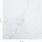 vidaXL - Tafelblad - 60x60 - cm - 6 - mm - gehard - glas - met - marmeren - design - wit