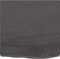vidaXL - Tafelblad - 60x60x(2-6)cm - behandeld - massief - eikenhout - donkerbruin