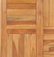 vidaXL - Tafelblad - 70x70x2,5 - cm - massief - teakhout