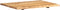 vidaXL - Tafelblad - 80x(50-60)x2,5 - cm - massief - acaciahout
