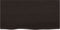 vidaXL - Tafelblad - 80x40x2 - cm - behandeld - massief - eikenhout - donkerbruin