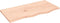 vidaXL - Tafelblad - 80x40x2 - cm - onbehandeld - massief - eikenhout