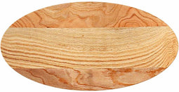 vidaXL - Tafelblad - 80x40x2 - cm - ovaal - massief - eikenhout - lichtbruin