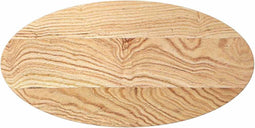 vidaXL - Tafelblad - 80x40x2 - cm - ovaal - massief - eikenhout